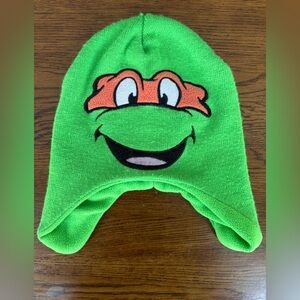 Boy’s Ninja Turtle Michelangelo Winter Hat